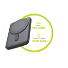 Mobile Origin Wireless Magnetic PowerBank 5000mAh Black