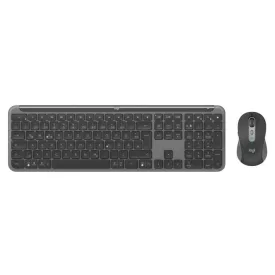   Logitech MK950 Signature Slim Wireless Bluetooth Keyboard Combo for Business Graphite DE