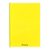 Spirálfüzet vonalas FORTUNA Monocolor A/4 70 lapos sárga
