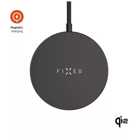 FIXED MagPad Slim Qi2 MagSafe Wireless töltő fekete