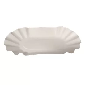   Papírtálca eldobható 10x20 cm ovális nagy krumplis 250 darabos