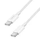 Logilink USB-C to USB-C male/male cable 0,5m White