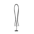 Intenso Cell Phone Charging Lanyard Cable 1,65m Black