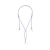 Intenso Cell Phone Charging Lanyard Cable 1,65m Purple