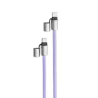 Intenso Cell Phone Charging Lanyard Cable 1,65m Purple