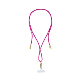 Intenso Cell Phone Charging Lanyard Cable 1,65m Neon Pink