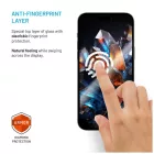 FIXED Armor Ultra tartós edzett üveg Apple iPhone 17 Pro készülékhez, fekete