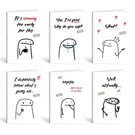 Füzet vonalas LIPAMILL A/4 40 lapos Meme