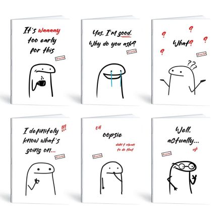 Füzet vonalas LIPAMILL A/4 40 lapos Meme