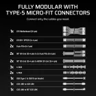 Corsair 1500W 80+ Platinum HX1500i SHIFT
