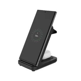 FIXED 3 in 1 Wireless töltő, fekete