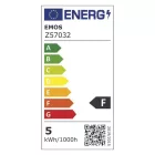 LED izzó EMOS Vintage E27 4,5 W természetes fény 2200K