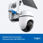 TP-Link Tapo C615G KIT Solar-Powered Pan/Tilt 4G LTE Security Camera Kit