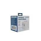 Gembird Universal travel power adapter 20W White