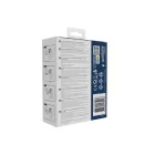 Gembird Universal travel power adapter 20W White