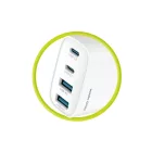 Mobile Origin 40W GaN Wall Charger PW22 2x USB-C+2x USB-A White