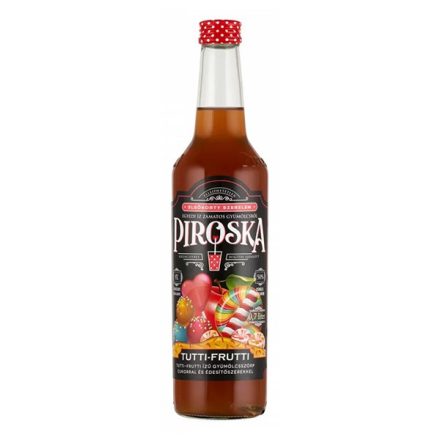 Szörp PIROSKA tutti-frutti üveges 0,7L