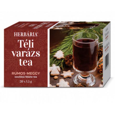 Gyümölcstea HERBÁRIA Téli Varázs Rumos meggy 20 filter/doboz