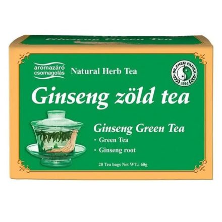 Herbatea DR CHEN Ginseng és zöld tea 20 filter/doboz