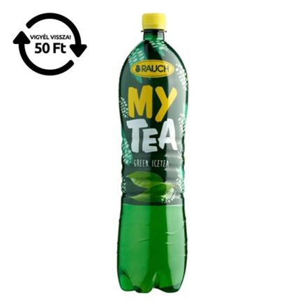 Üdítőital szénsavmentes RAUCH Mytea zöld tea 1,5L DRS