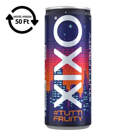 Üdítőital szénsavas XIXO Tutti Fruity 0,25L DRS