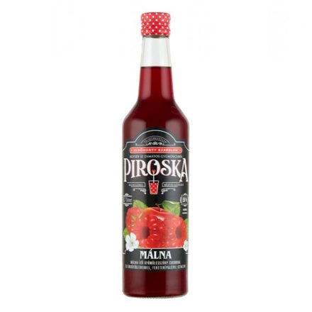 Szörp PIROSKA Classic hagyományos málna 0,7L