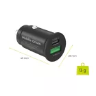 Mobile Origin 30W Super Car Charger CA19 - USB-C, USB-A Black