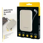 Intenso S10000 10000mAh + Integriertes USB-C PowerBank Beige