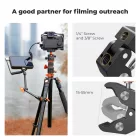 K&F Concept MS33 magic arm, 28cm + super clamp, satu, 15-55mm