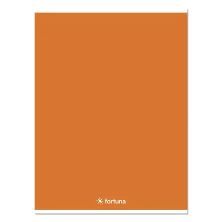 Füzet kockás FORTUNA Monocolor A/4 32 lapos 87-32 narancssárga