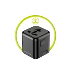 Mobile Origin Universal Travel Adapter PW30 EU/UK/US/AUS Black