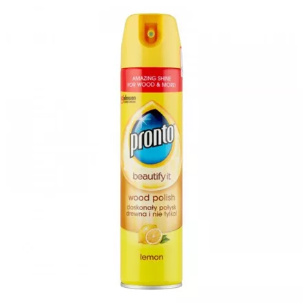 Bútorápoló PRONTO Wood Lemon 250ml