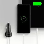 AXAGON PWC-PQ48 PD3.0 & QC4+ 2xOUTPUTS car charger 48W Black