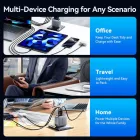 Vention 4-Port USB GaN Charger Grey