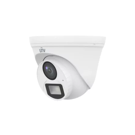 Uniview 2MP analóg ColorHunter Dual-light turret dómkamera, 4mm fix objektívvel, mikrofonnal (DL)