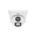 Uniview 2MP analóg ColorHunter Dual-light turret dómkamera, 4mm fix objektívvel, mikrofonnal (DL)