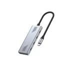 Gembird 4-portos USB3.2 HUB Silver