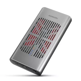   AXAGON EEM2-20GD USB-C 20Gbps Dual M.2 NVMe SSD Clone Mastert Enclosure
