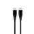 Gembird CC-USB2S-CMCM-1.5M-BK Premium silicon Type-C Power Delivery (PD) charging & data cable 1,5m Black