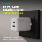 Digitus USB GaN Charger 45W White