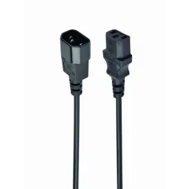 Gembird PC-189-075-1.8M Power cord (C13 to C14) 1,8m Black