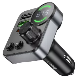 Hoco E86 Alegria Bluetooth FM-transmitter Black