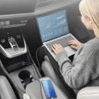 ACT 2-port USB-C Fast Car Charger 95W with PD, QC and GaNFast Black