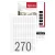 Etikett OPTIMA 32102A 17,8x10mm 27000 címke/doboz 100 ív/doboz