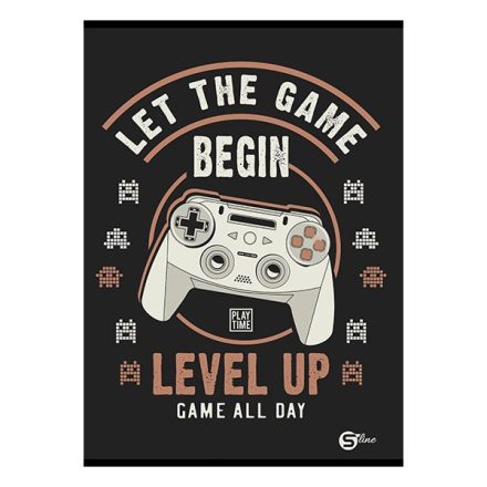 Füzet vonalas STREET A/4 52 lapos S-Line1