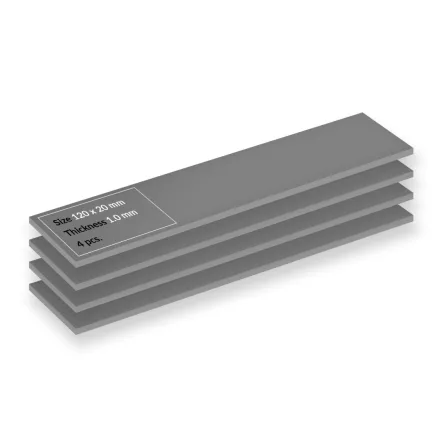 Arctic TP-4 120x20x1mm Hővezető lap (4lap/csomag)
