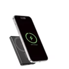 Gembird PB05-WPC15M-LCD-01 5000mAh Wireless PowerBank Black