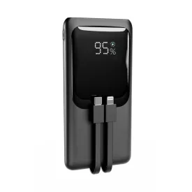 Gembird PB10-PD20-LCD-01 10000mAh PowerBank Black