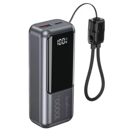 Gembird PB10-PD20-LCD-02 10000mAh PowerBank Space Grey