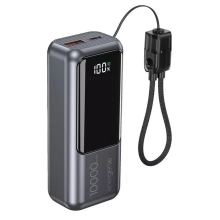 Gembird PB10-PD20-LCD-02 10000mAh PowerBank Space Grey